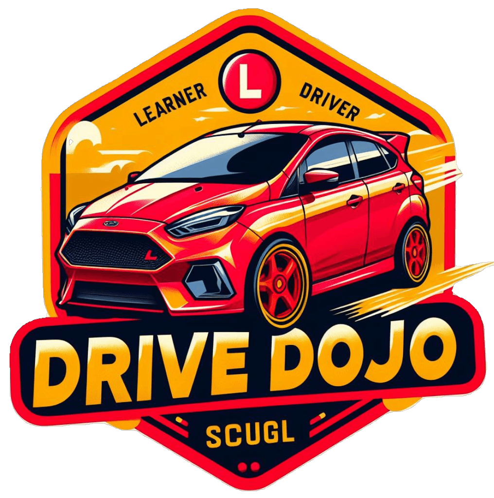 Drive Dojo Driving School Logo in east London chingford, wanstead goodmayes